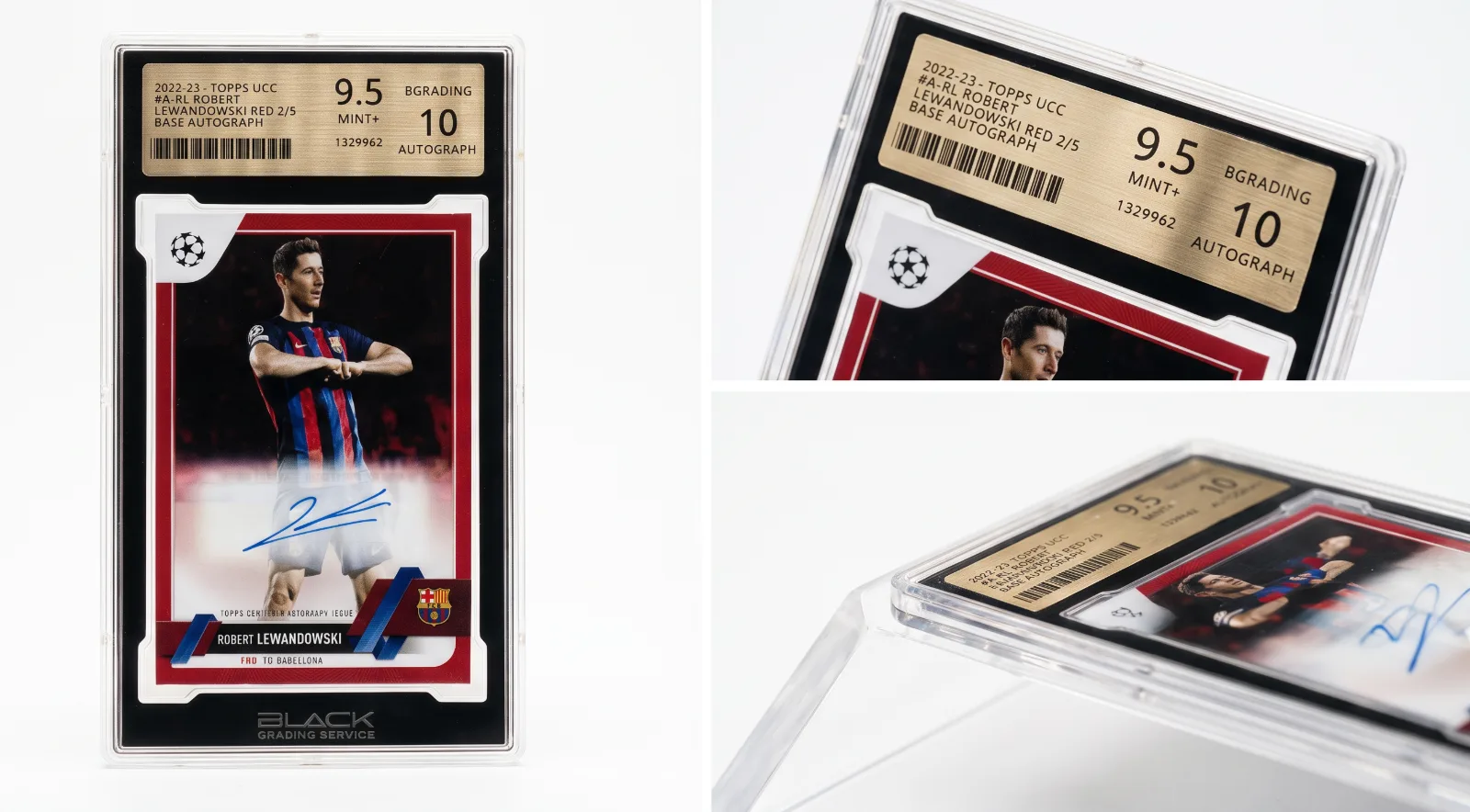 Authentic Autograph Grading – weitere Ansicht