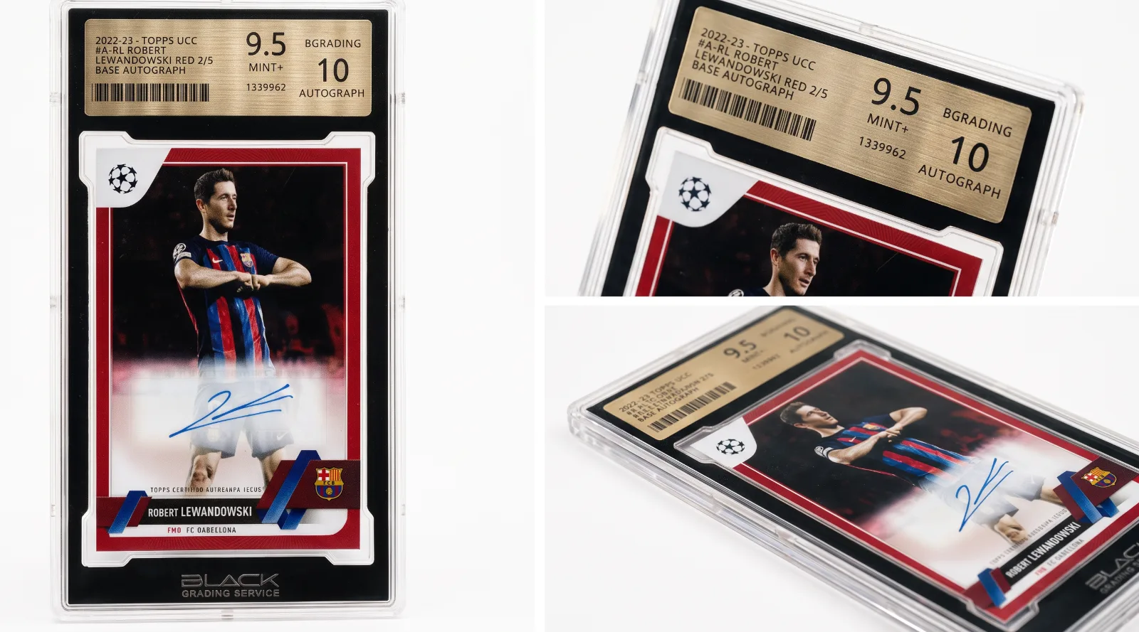 Authentic Autograph Grading – weitere Ansicht