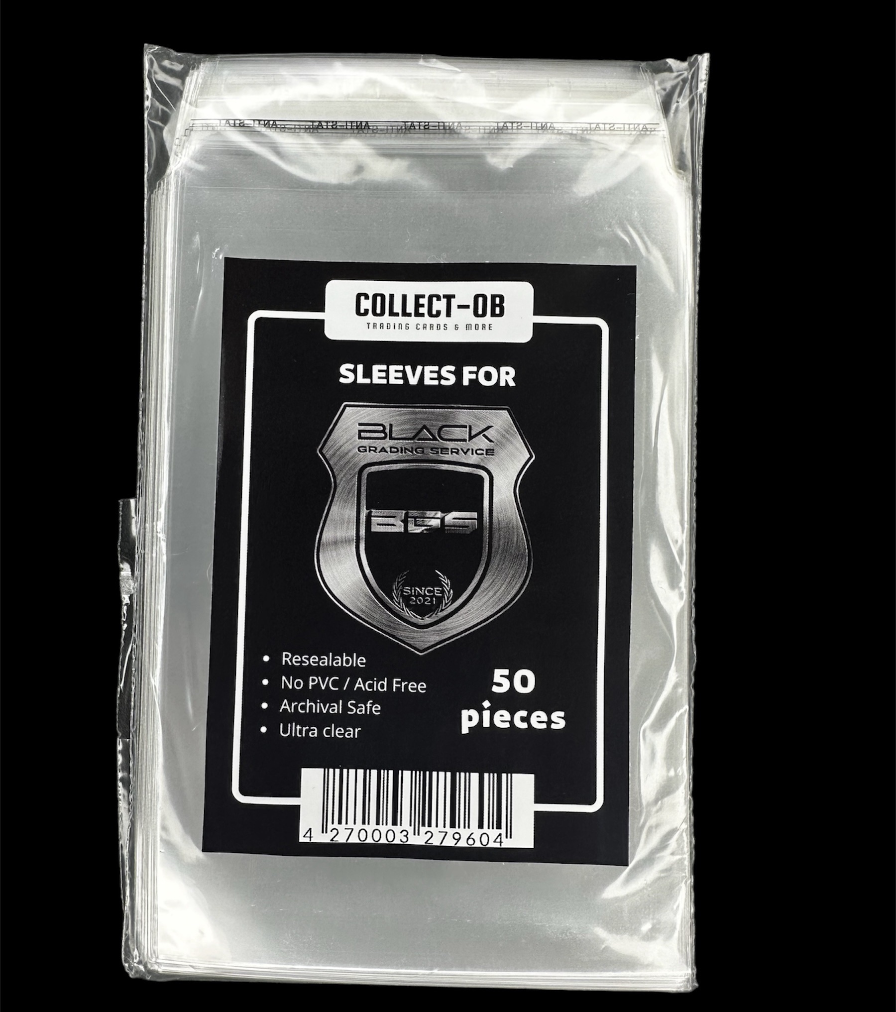 BG Graded Card Perfect Sleeves
