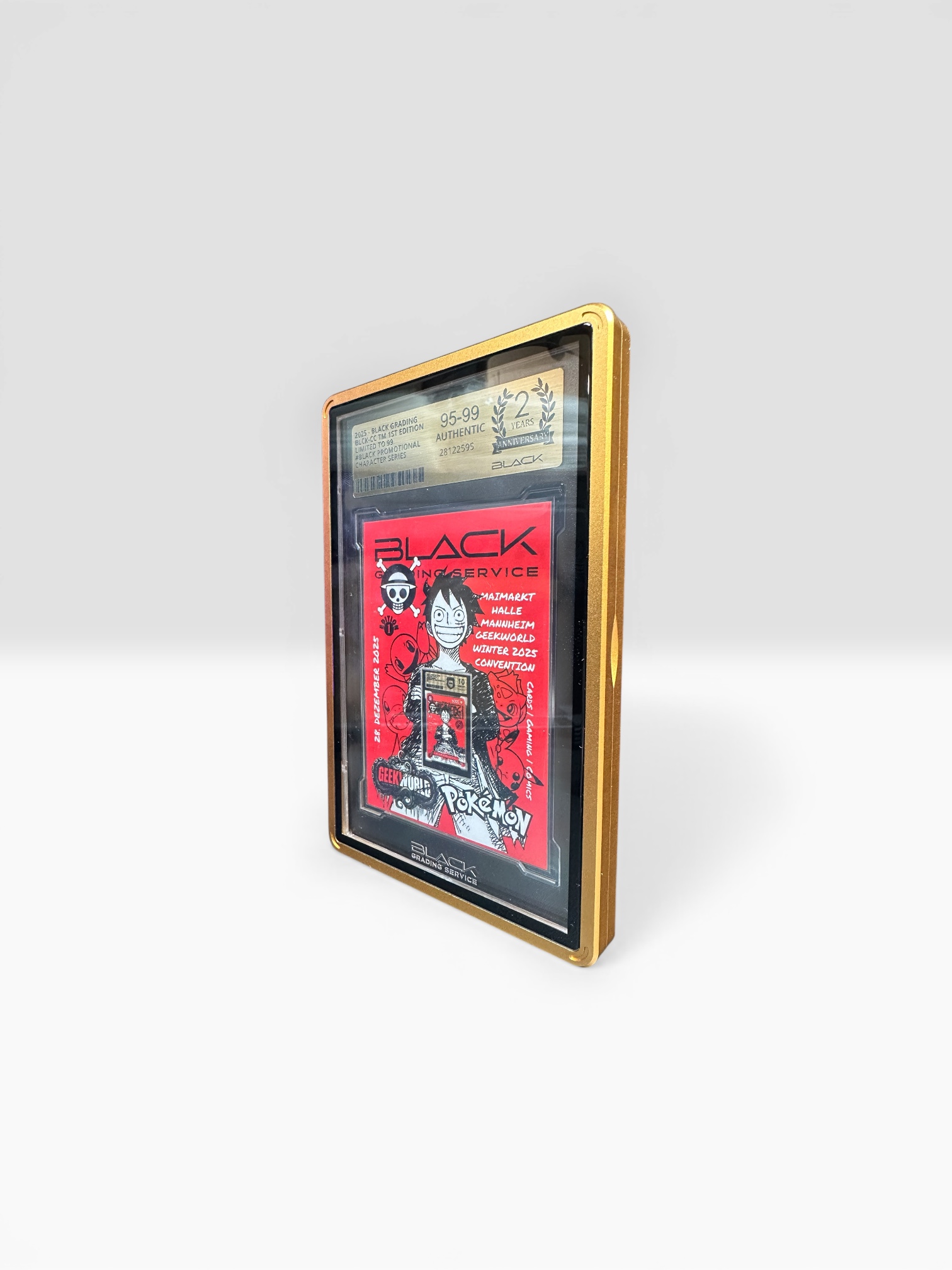 BLACKMAGS GOLD Aluminium Case Premium Slab Protector
