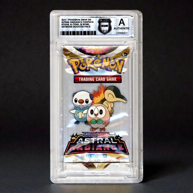 Limited* Pokemon Astral Radiance FUN PACK Booster Pack inkl. Grading Authentic