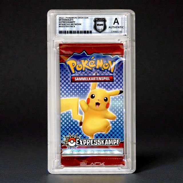 Limited* Pokemon Expresskampf Booster Pack inkl. Grading Authentic