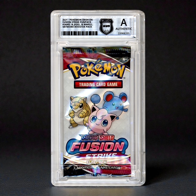 Limited* Pokemon Fusion Strike FUN PACK Booster Pack inkl. Grading Authentic