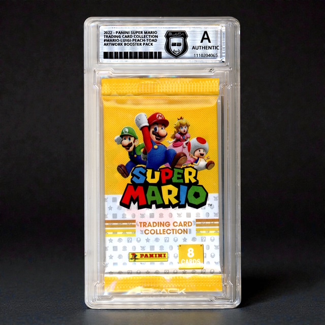 Limited* Panini Super Mario Booster Pack inkl. Grading Authentic