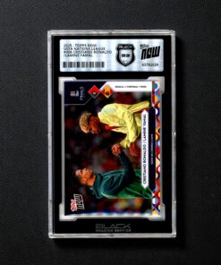 Cristiano Ronaldo & Lamine Yamal 2025 UEFA Nations League Topps NOW® Card 8 Black Signature Series
